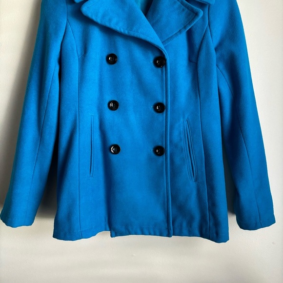 New York & Company Wool Blend Lined Pea Coat Women's Size XS - Picture 3 of 14